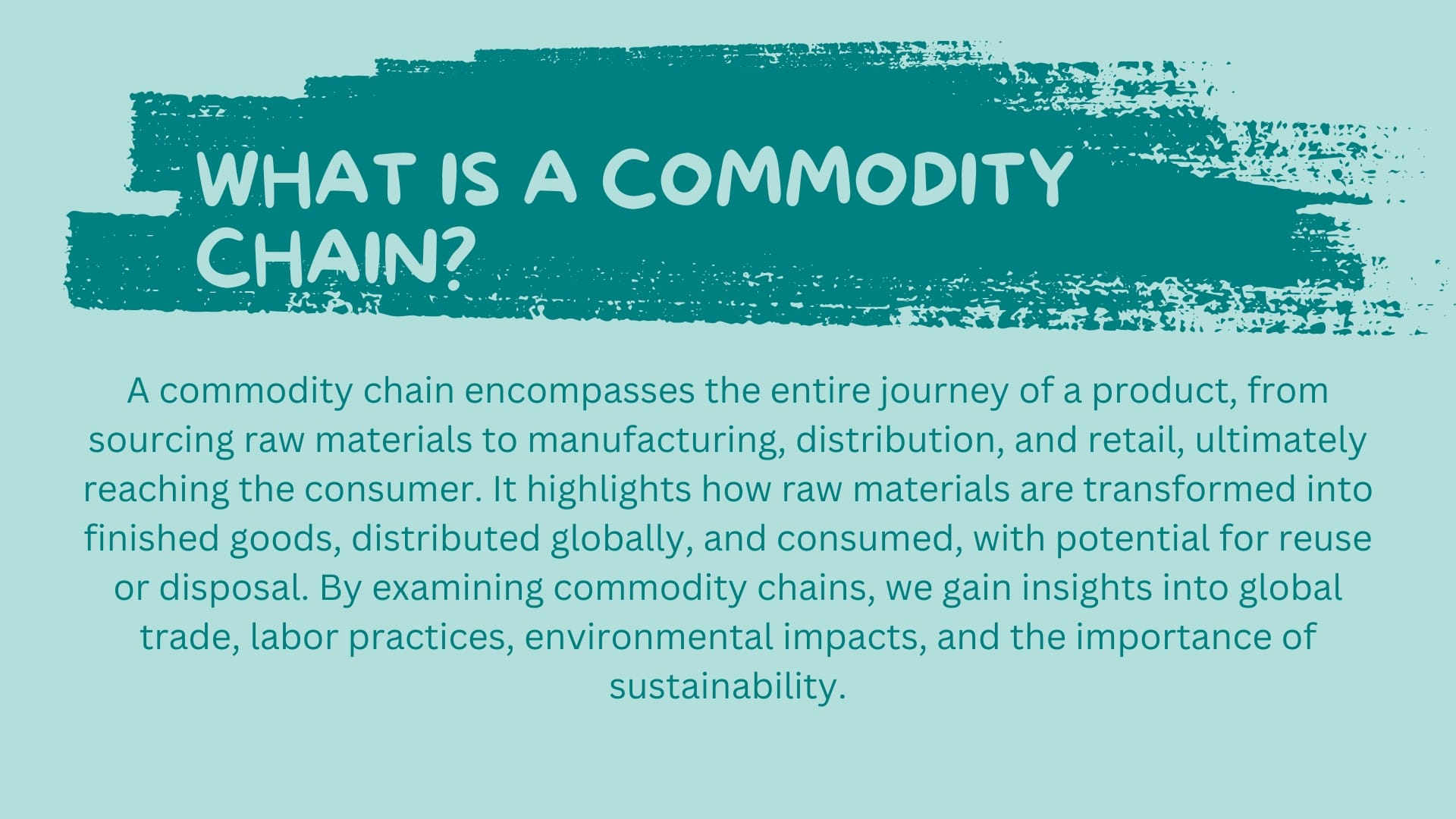 7 Eye-Opening Insights into Commodity Chains: Definition, Stages, and ...